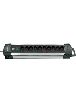 Brennenstuhl - 1391002010 - Outlet strip, 1 Switch, 10xType 13, 3 m, Type 12, 1391002010, Brennenstuhl