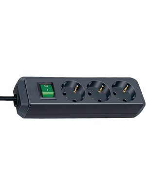 Brennenstuhl - 1152900 - Outlet strip, Safety Switch, 3xF (CEE 7/4), 5 m, F (CEE 7/4), 1152900, Brennenstuhl