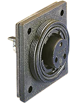Bulgin - PX0768/P - Panel Mount Plug Standard Buccaneer? with flange Poles 7, PX0768/P, Bulgin