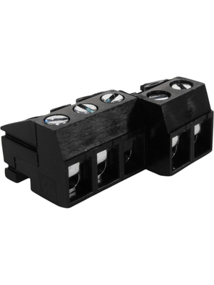 Camdenboss - CTBA1301/2A - PCB Terminal Block Pitch 5 mm horizontal, vertical 2P, CTBA1301/2A, Camdenboss