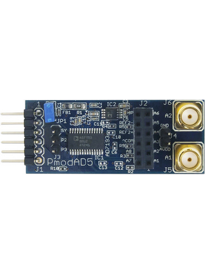 Digilent - 410-243 PMODAD5 - PmodAD5, Module, SMA / SPI, 410-243 PMODAD5, Digilent