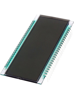 Display Elektronik - DE 130-RS-20/7,5 - 7-segment LCD 17.8 mm 1 x 5, DE 130-RS-20/7,5, Display Elektronik