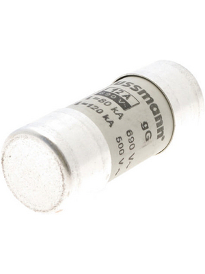 Eaton - C22M12 - Fuse22 x 58 mm,690 VAC,12 A 12 A Slow-blow Bussmann, C22M12, Eaton