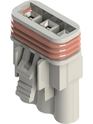 Edac - 572-003-000-200 - Socket housing Pitch5.8 mm Poles 3 572, 572-003-000-200, Edac