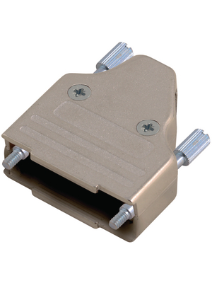 Encitech Connectors - MHDM35-09-K - D-Sub metal hood 9P, MHDM35-09-K, Encitech Connectors