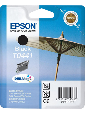 Epson - C13T04414010 - Ink T0441 black, C13T04414010, Epson
