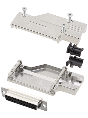 Encitech Connectors - DCMR-FK-25-DBS-K - D-Sub socket kit 25P, DCMR-FK-25-DBS-K, Encitech Connectors
