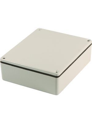 Hammond - 1550WMGY - Metal enclosure grey Aluminium IP 66 N/A, 1550WMGY, Hammond