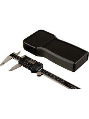 Hammond - 1553TTBK - T enclosure 80 x 165 x 28 mm black ABS IP 54 N/A, 1553TTBK, Hammond