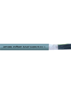 Lapp - 0026151/50 - Mains cable   4  Cores,   4 x1.50 mm2 Bare copper stranded wire unshielded PVC, 0026151/50, Lapp