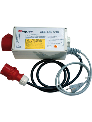 Megger - DE-050 - Three Phase Adapter, DE-050, Megger