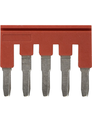 Omron Industrial Automation - XW5S-P4.0-5RD - Short bar N/A 35.4 x 3.0 x 23 mm red XW5S, XW5S-P4.0-5RD, Omron Industrial Automation