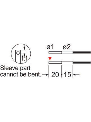 Panasonic - FT-V23 - Fibre cable ? 2 mm 2 m, FT-V23, Panasonic