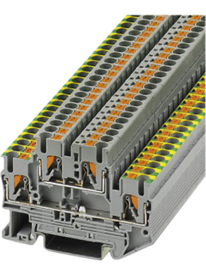 Phoenix Contact - PTTB 2,5-PE/L - Terminal block PTTB N/A grey, 0.14...2.5 mm2, 3210978, PTTB 2,5-PE/L, Phoenix Contact