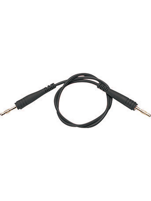 PMK - 611-300-200 - Test lead ? 4 mm black 100 cm 0.75 mm2, 611-300-200, PMK