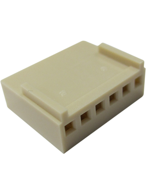 RND Connect - RND 205-00666 - Crimp housing 1 x 6P Female, RND 205-00666, RND Connect