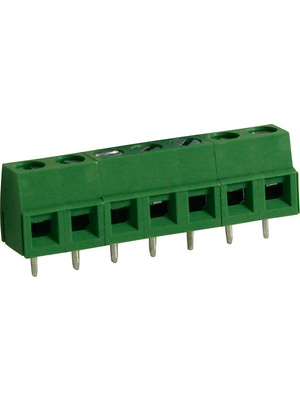 RND Connect - RND 205-00050 - PCB Terminal Block Pitch 5 mm horizontal 7P, RND 205-00050, RND Connect