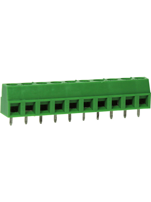 RND Connect - RND 205-00240 - PCB Terminal Block Pitch 5.08 mm horizontal 10P, RND 205-00240, RND Connect