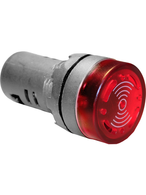 RND Components - RND 210-00060 - Audible Indicator red 24 V, RND 210-00060, RND Components
