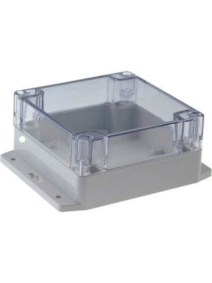 RND Components - RND 455-00267 - Plastic enclosure 120 x 120 x 60 mm light grey PC IP 65 N/A, RND 455-00267, RND Components