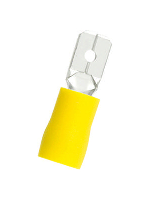 RND Connect - RND 465-00085 - Blade terminal yellow 6.3 x 0.8 mm N/A, RND 465-00085, RND Connect