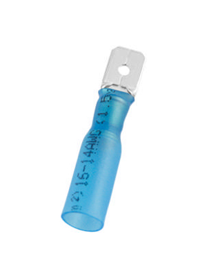 RND Connect - RND 465-00155 - Blade terminal blue 6.3 x 0.8 mm N/A, RND 465-00155, RND Connect