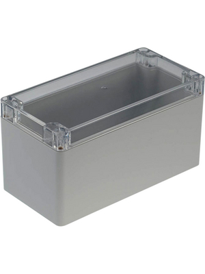 RND Components - RND 455-00195 - Plastic enclosure 80 x 160 x 85 mm light grey PC IP 65 N/A, RND 455-00195, RND Components