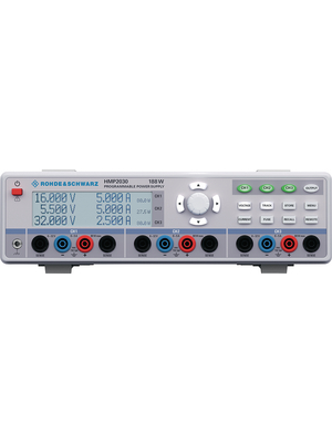 Rohde & Schwarz - HMP2030 - Laboratory Power Supply 3 Ch. 0...32 VDC 5 A / 0...32 VDC 5 A / 0...32 VDC 5 A, Programmable, HMP2030, Rohde & Schwarz