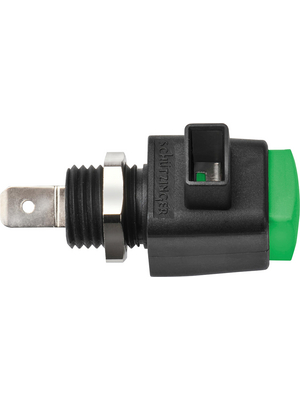 Schtzinger - ESD 798 / GN - Quick-release terminal ? 4 mm green, ESD 798 / GN, Schtzinger