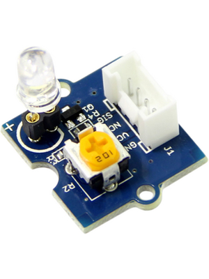 Seeed Studio - 104030009 - Grove - White LED, Arduino, Raspberry Pi, BeagleBone, Edison, LaunchPad, Mbed, Galiel, 104030009, Seeed Studio