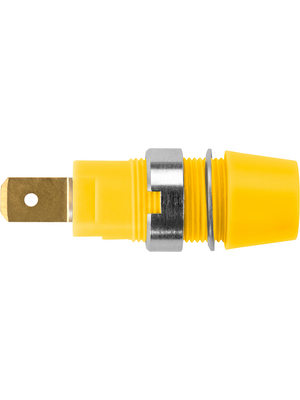 Schtzinger - SAB 7560 AU / GE - Safety Socket ? 4 mm yellow CAT III N/A, SAB 7560 AU / GE, Schtzinger
