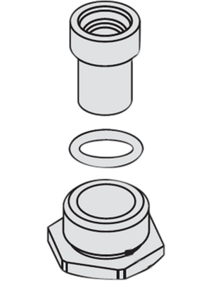 SMC - VHS20PW-190AS - Silencer assembly, VHS20PW-190AS, SMC