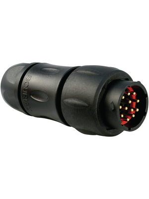 Souriau - UTS1JC1412P - Cable plug Trim Trio UTS Poles=12 N/A Male Housing size14, UTS1JC1412P, Souriau