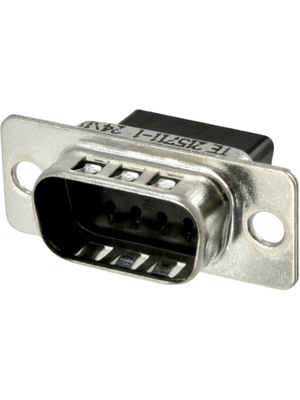 TE Connectivity - 215711-1 - D-Sub plug 9P, Male, 215711-1, TE Connectivity