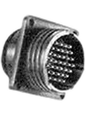 TE Connectivity - 182918-1 - Receptacle CPC1 Poles=37, accepts male contacts / Square Flange, 182918-1, TE Connectivity