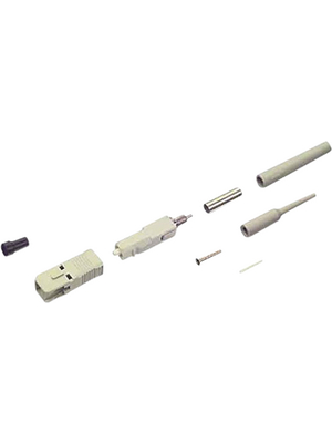 TE Connectivity - 5492643-1 - Optical fibre connectors 62.5/125 um Multimode Glasfiber beige, 5492643-1, TE Connectivity