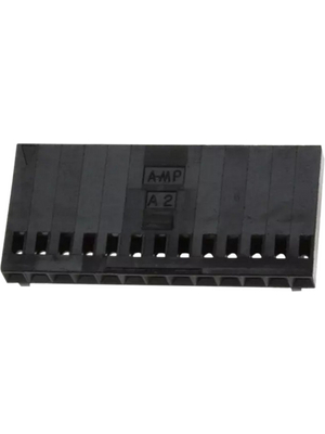 TE Connectivity - 102241-1 - Crimp housing Pitch2.54 mm Poles 3 Single row / straight / with polarization / with detent latching AMPMODU MOD IV, 102241-1, TE Connectivity