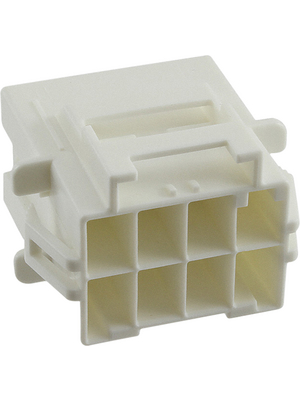 TE Connectivity - 1-1971775-4 - Female Housing Pitch6 mm Poles 2 x 4 Multi row / for panel mount Power Triple Lock, 1-1971775-4, TE Connectivity