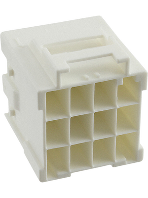 TE Connectivity - 1-1971875-3 - Female Housing Pitch6 mm Poles 3 x 3 Multi row / for panel mount Power Triple Lock, 1-1971875-3, TE Connectivity