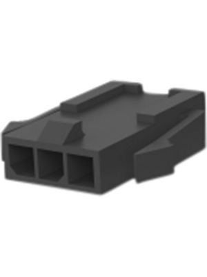 TE Connectivity - 1445048-3 - Crimp housing Pitch3 mm Poles 1 x 3 MATE-N-LOK Micro, 1445048-3, TE Connectivity