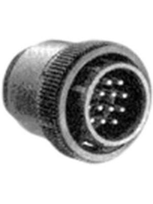 TE Connectivity - 206429-1 - Plug CPC1 Poles=4, accepts male contacts / Free hanging/cable mount, 206429-1, TE Connectivity