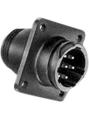TE Connectivity - 211767-1 - Receptacle CPC1 Poles=9, accepts male contacts / Square Flange, 211767-1, TE Connectivity