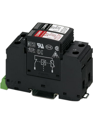 Phoenix Contact - VAL-MS 230/1+1-FM - Surge Protection Device Type 2 - 2804432, VAL-MS 230/1+1-FM, Phoenix Contact