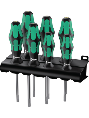 Wera - 367/7 HF Rack - Screwdriver set 7 p., 367/7 HF Rack, Wera