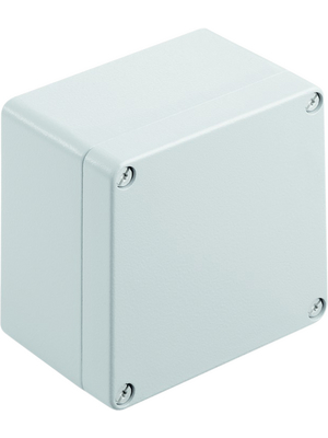 Weidmller - KLIPPON K41 RAL7001 - Metal enclosure, grey, 122 x 81 x 120 mm, Aluminium / Powder coated, IP 68, KLIPPON K41 RAL7001, Weidmller
