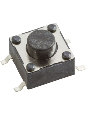 Wrth Elektronik - 430182050816 - Tact Switch SMT 12 VDC 50 mA black, 430182050816, Wrth Elektronik
