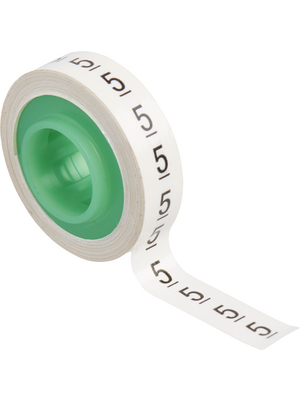 3M - SDR5 - Cable marking systems in individual dispensers 2.5 m 5.45 mm 3000 pcs black on white, SDR5, 3M