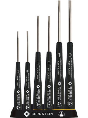 Bernstein - 4-610 - Screwdriver set ESD 6 p., 4-610, Bernstein