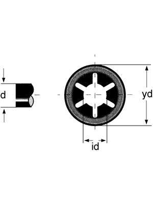  - 4827 - Lockwasher 9 mm, 4827