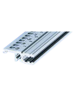 Pentair Schroff - 34560-620 - Rear long lip rail, aluminium, 34560-620, Pentair Schroff